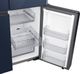 Samsung Bespoke 23.0 Cu. Ft. Navy Glass Smart Counter Depth 4-Door Flex™ French Door Refrigerator with WiFi and Customizable Panel Colors -2