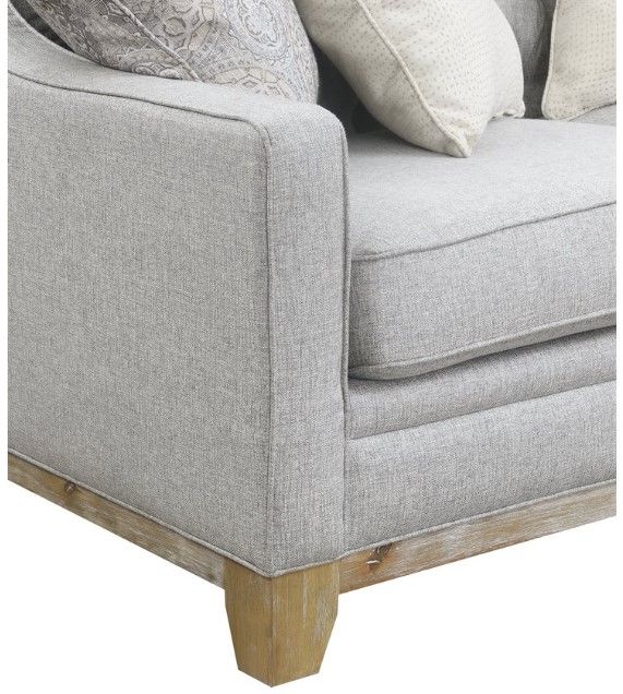 Emerald Home Jaizel Wickham Gray Loveseat-4