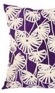 A & B Home Purple/White 18"x20" Throw Pillow-1