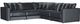 Jackson Furniture Remington 5-Piece Slate L-Shape Sectional-0