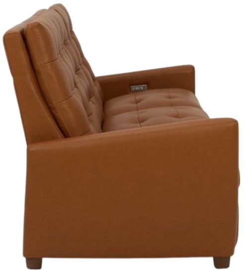 American Leather® Customizable Como L-Series Leather Manual Reclining Sofa-2