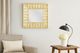 Classy Living Reflective Textured Gold Frame Decorative Mirror-1