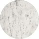 Coaster® Haven White Coffee Table with Black Base-2