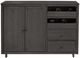 John Thomas Furniture® SoMa Coal Wine and Storage Cabinet-1