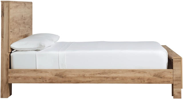 Signature Design by Ashley® Hyanna Tan Queen Panel Bed-3