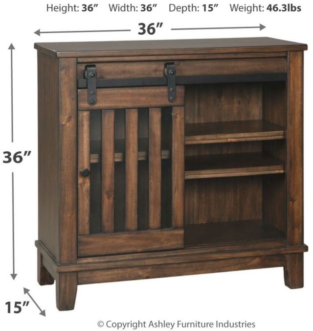 Signature Design by Ashley® Brookport Brown Accent Cabinet-4