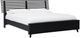 Signature Design by Ashley® Danziar Black King Slat Panel Bed-1