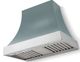 La Cornue CornuFé Cascade 44" Ocean Wall Mounted Range Hood with Polished Chrome Trim-0
