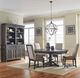 Liberty Furniture Paradise Valley 5-Piece Flax Tweed/Saddle Brown/Tobacco Optional Pedestal Table Set-1