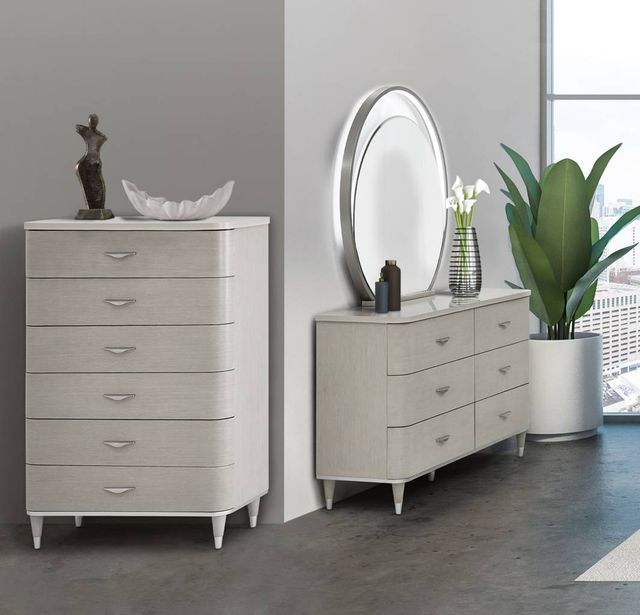Michael Amini® Eclipse Moonlight 6-Drawer Chest-1