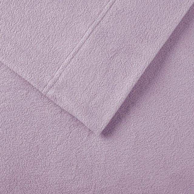 Olliix by True North by Sleep Philosophy 4 Piece Lavender King Micro Fleece Sheet Set-1