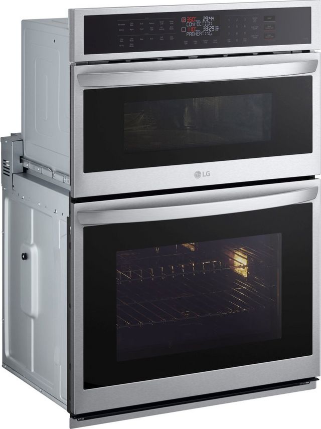 LG 30” PrintProof® Stainless Steel Electric Built In Oven/Microwave Combo-2