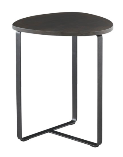 Olliix by INK+IVY Amberly Black Accent Table-1