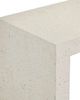 Currey & Company Carson Ivory Terrazzo Bench-4
