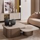 Michael Amini® Mod Dream Rich Champagne Short Cocktail Table-1