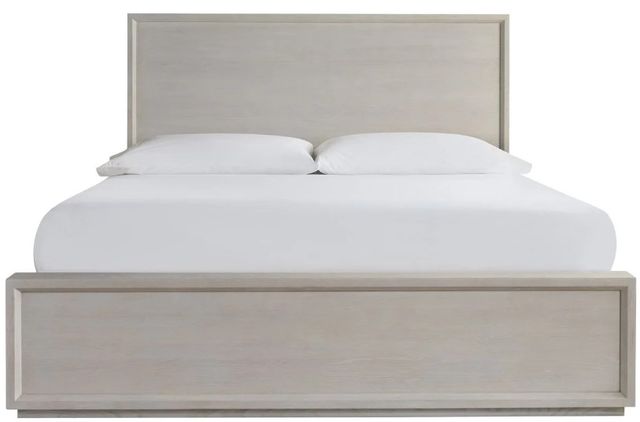 Universal Explore Home™ Modern Aceton White Oak King Panel Bed-1