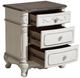 Homelegance® Cinderella Antique White/Gray/Oak Nightstand-3