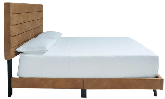 Signature Design by Ashley® Vintasso Brown Queen Upholstered Bed-2