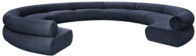 Meridian Furniture Bale 9-Piece Navy Sectional-0