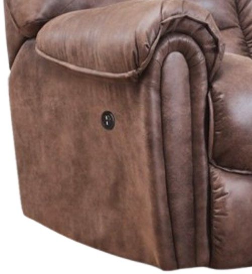 HomeStretch Del Mar Mocha Power Rocker Recliner-122-98-21-2