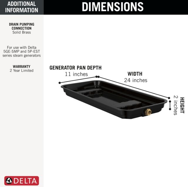 Delta Steam System Generator Pan-1