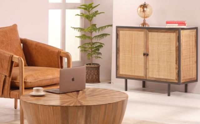 Jaipur Furniture Adrian Natural Cabinet-1