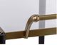 A & B Home Classic Chic Gold Serving Cart -1