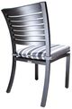 CabanaCoast® Customizable Lakeview Aluminum Outdoor Side Chair-2