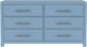 Riverside Furniture Rosalie Cabana Blue Dresser-2