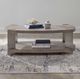 Liberty Furniture Harlow Sandstone Oval Cocktail Table with Satin Nickel Base-1
