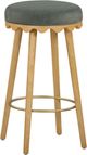 TOV Furniture Oodle Green/Natural Bar Stool-0