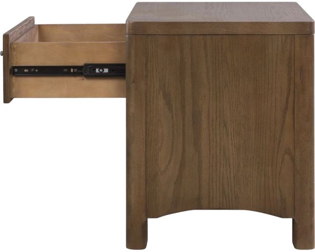 Modus Furniture Arden Tavern Brown 1-Drawer Nightstand-4