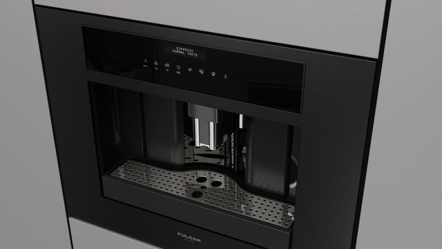 Fulgor Milano Matteo 700 Series 24" Matte Black Built-In Coffee Maker-2