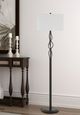Cal® Lighting & Accessories Antony Textured Bronze/White Floor Lamp-1