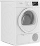 Bosch® 300 Series 4.0 Cu. Ft. White Front Load Ventless Electric Dryer-2