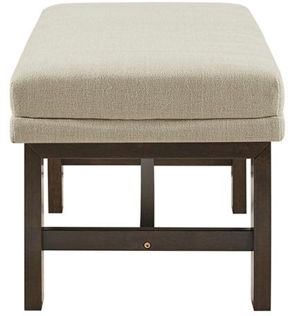 Olliix by Madison Park Claymore Natural Accent Bench-2