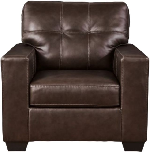 Signature Design by Ashley® Santorine Dark Brown Chair-1