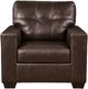 Signature Design by Ashley® Santorine Dark Brown Chair-1