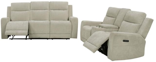Coaster® Kennett 2-Piece Ivory Power Reclining Sofa Sets-0