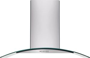 Front view of the Frigidaire® 42" Stainless Steel Canopy Island Ventilation