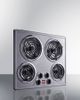 Summit® 24" Stainless Steel Electric Cooktop-3
