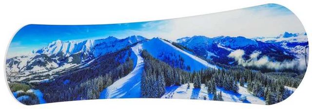 YHD Ski Run I Wall Art-1