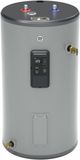GE® 30 Gallon Diamond Gray Smart Short Electric Water Heater-0