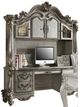 ACME Furniture Versailles Antique Platinum Executive Computer Desk with Hutch-0