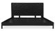 Moe's Home Collection Misaki Black Queen Panel Bed-2