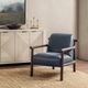 Classic Home Azoria Mystic Blue Accent Chair-1