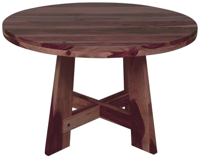 Porter International Designs Kalispell Harvest Round Dining Table-1