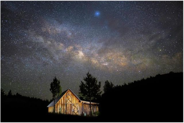 Classy Living Starry Barn Wall Art-0