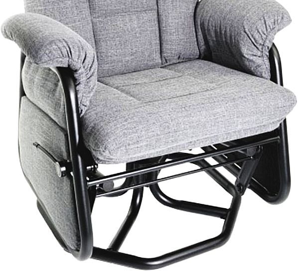 PEL International PEL 19 Series Gray Manual Recliner-1