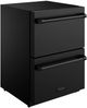 Thor Kitchen Gordon Ramsay Collection 24” 5.4 Cu. Ft. Anti-Fingerprint Black Built-In or Freestanding Under the Counter Refrigerator Drawer-2